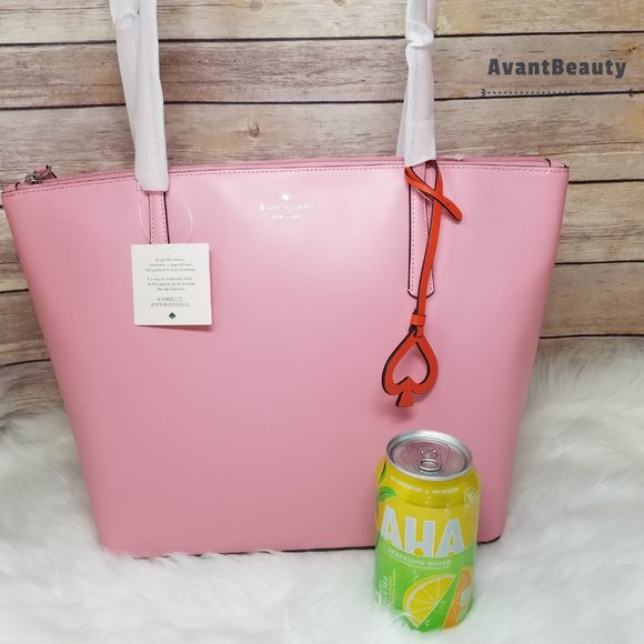 Kate Spade Large tote Bright Carnation Zina Bag - Picture 6 of 16
